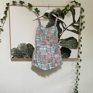 Vintage orvis swimsuit or romper tagged size 12 but fit me when I was US size 8.